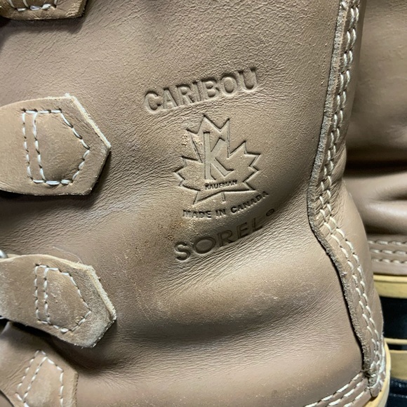 Sorel Caribou Snow Boots Size 8 women 6 men EUC - Picture 9 of 14